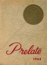 1965 Bishop Burke High School Yearbook from Gloversville, New York cover image