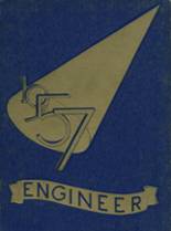 Des Moines Technical High School 1957 yearbook cover photo