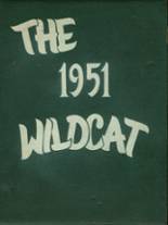 Mulvane High School 1951 yearbook cover photo