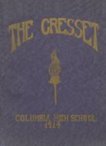 Columbia School 1914 yearbook cover photo