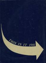 McAuley High School 1981 yearbook cover photo
