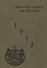 Maryland School for the Deaf 1972 yearbook cover photo