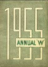 Waukegan High School 1955 yearbook cover photo