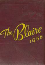 Blairsville High School 1956 yearbook cover photo