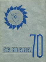 1970 Carthage High School Yearbook from Carthage, Indiana cover image