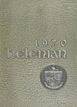 St. Helena High School 1970 yearbook cover photo