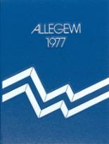 Allegany High School 1977 yearbook cover photo