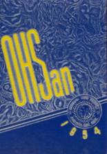 1954 Oneonta High School Yearbook from Oneonta, New York cover image