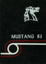 Hughes Springs High School 1983 yearbook cover photo