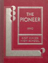 East Haven High School 1940 yearbook cover photo