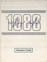 1988 Meadow Creek Christian High School Yearbook from Andover, Minnesota cover image