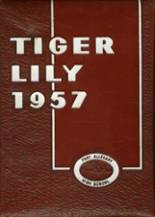 Port Allegany High School 1957 yearbook cover photo