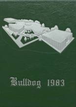 Burnet High School 1983 yearbook cover photo