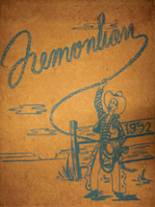 Fremont High School 1952 yearbook cover photo