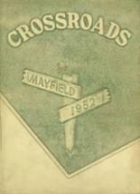 Mayfield High School 1952 yearbook cover photo