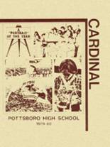 Pottsboro High School 1980 yearbook cover photo
