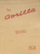 Gregory High School 1950 yearbook cover photo