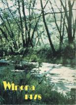Winona High School 1978 yearbook cover photo