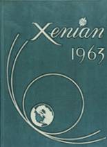 Xenia High School 1963 yearbook cover photo
