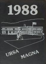 Tri-Valley Central High School 1988 yearbook cover photo