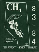 Medicine Hat High School 1984 yearbook cover photo
