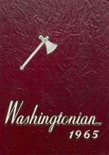 Washington High School 1965 yearbook cover photo