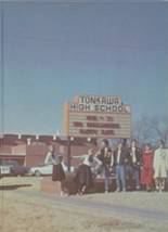 Tonkawa High School 1977 yearbook cover photo