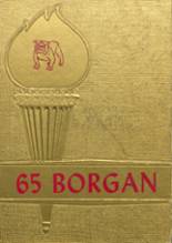 Borger High School 1965 yearbook cover photo