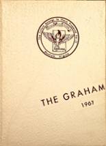 Graham High School 1967 yearbook cover photo