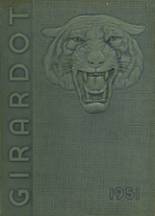 Central High School 1951 yearbook cover photo