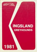 1981 Kingsland High School Yearbook from Kingsland, Arkansas cover image