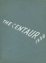 Central Columbia High School 1958 yearbook cover photo