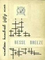 Besse High School 1959 yearbook cover photo