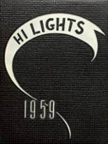 1959 La Crosse High School Yearbook from La crosse, Kansas cover image