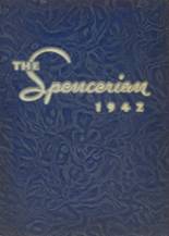 Spencer High School 1942 yearbook cover photo