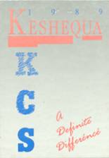 Keshequa High School 1989 yearbook cover photo