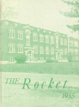Rockford High School 1955 yearbook cover photo