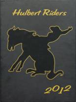 Hulbert High School 2012 yearbook cover photo
