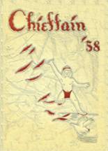 Loveland High School 1958 yearbook cover photo