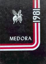 1981 Community High School Yearbook from Medora, Indiana cover image