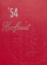 Meeteetse High School 1954 yearbook cover photo