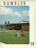 North Thurston High School 1959 yearbook cover photo