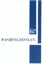 Washington High School 1967 yearbook cover photo