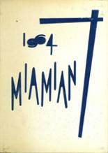 Miami High School 1964 yearbook cover photo
