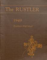 Ranchester High School 1949 yearbook cover photo