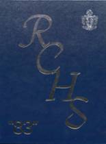 Rogers City High School 1983 yearbook cover photo
