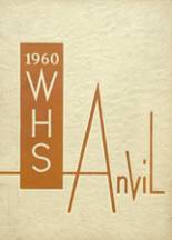 Washington High School 1960 yearbook cover photo