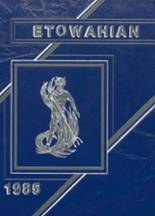 Etowah High School 1985 yearbook cover photo