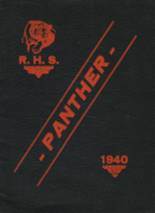 Rugby High School yearbook