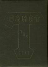 Tomah High School 1947 yearbook cover photo